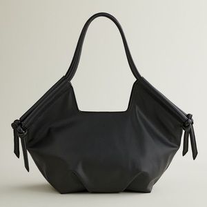 Elizabeth and James Novelty Black Hobo Knot Bag